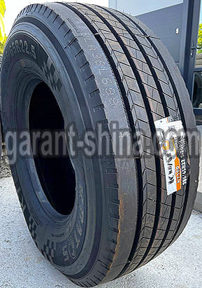 Kpatos KT100 (рулевая) 385/65 R22.5 160L 20PR - Фото реальной шины с этикеткой